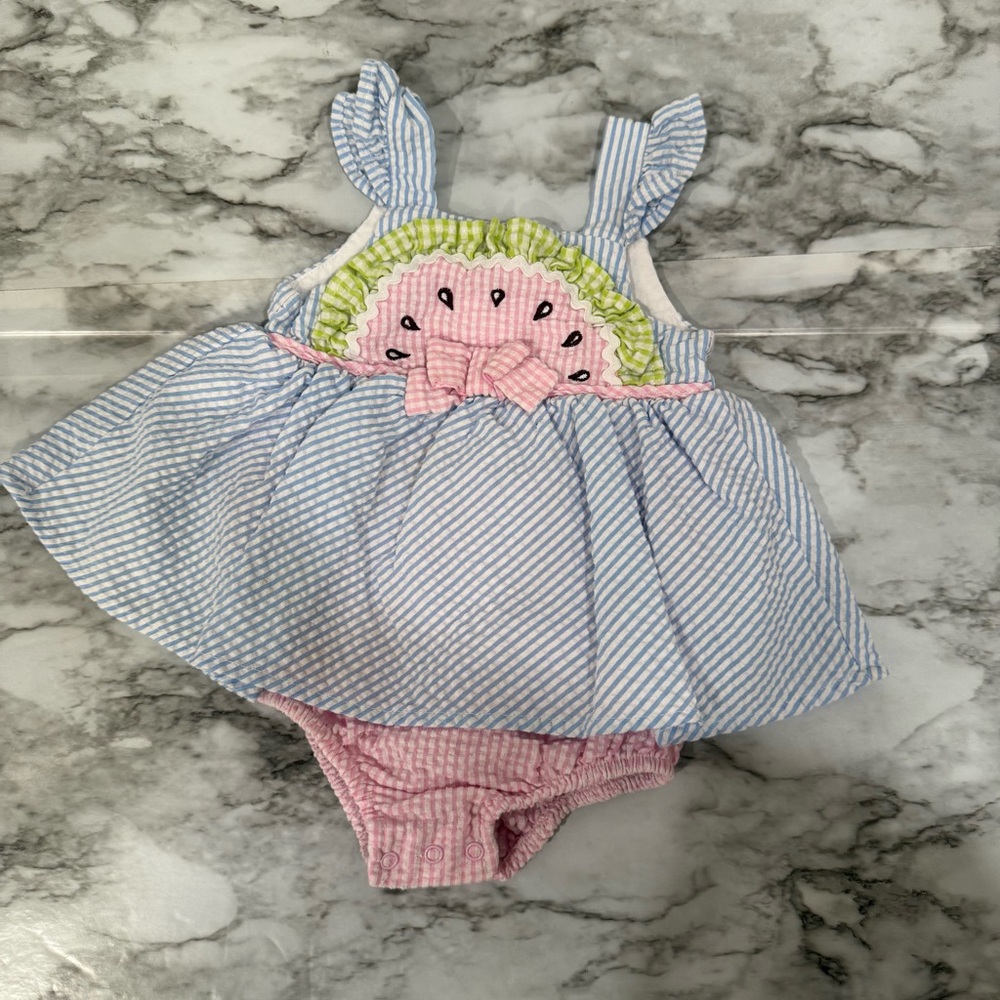 Blueberi Boulevard Watermelon Dress
